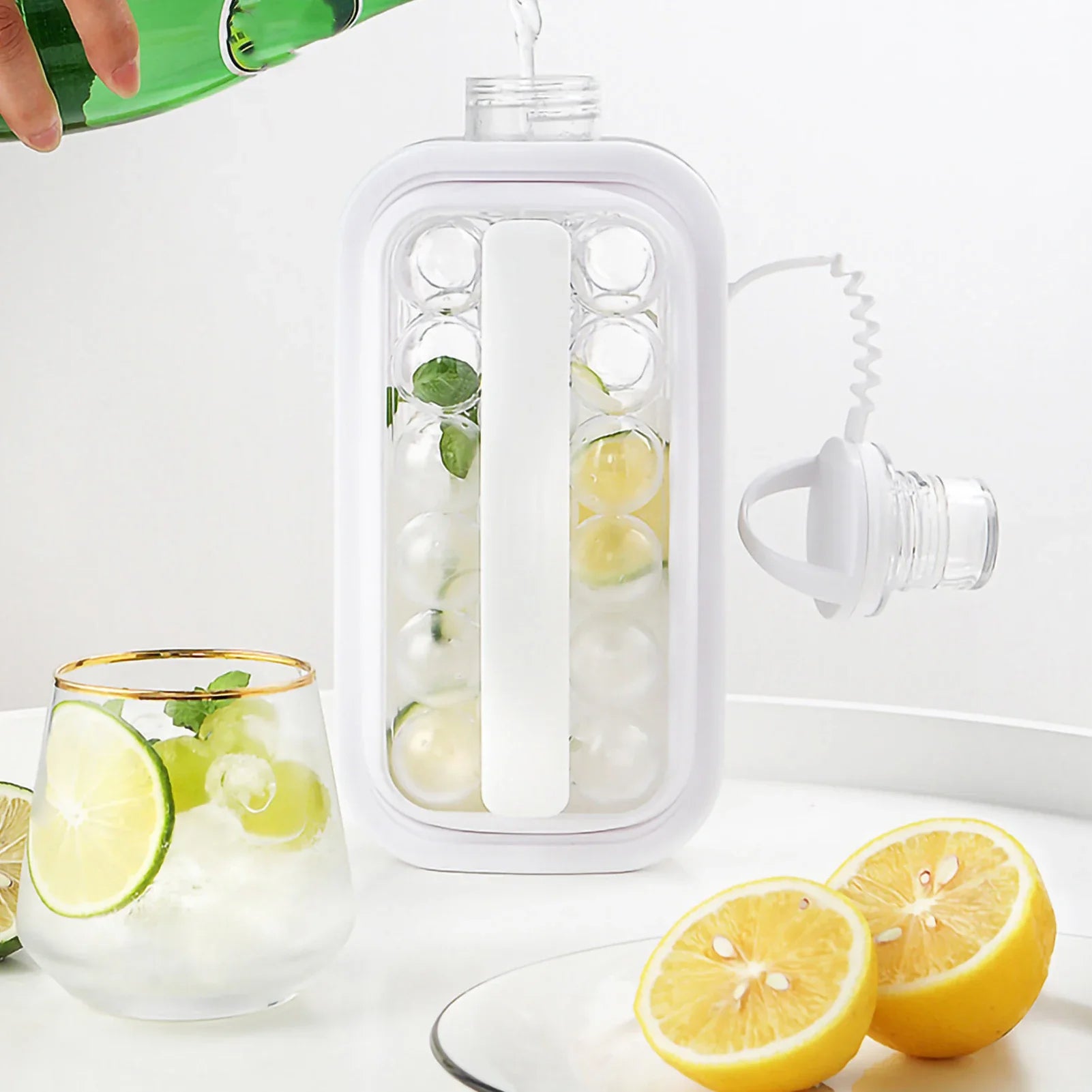 Botella para agua 2 en 1