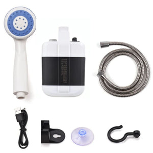 Regadera Portátil con BOMBA para Ducha