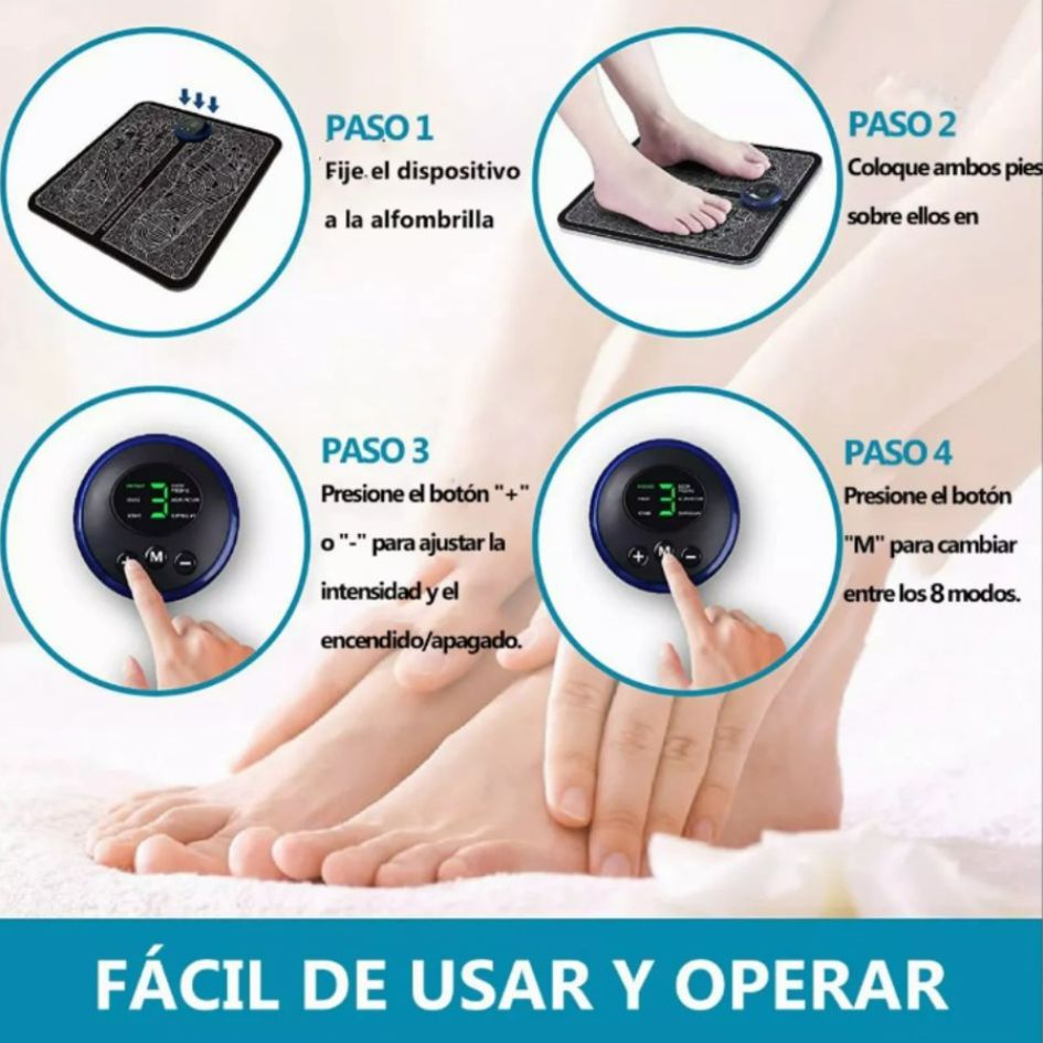 MASAJEADOR DE PIES ELECTROESTIMULACION