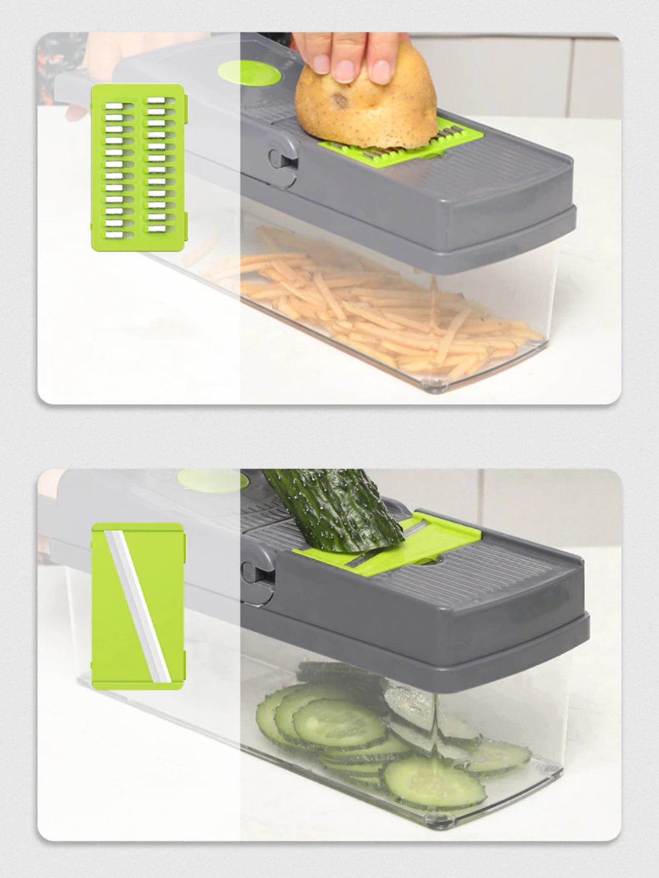 🥦 🥕Cortador de verduras y frutas multifuncional🍅🧑🥦