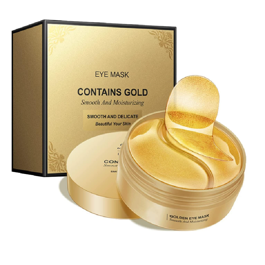 💆♀️✨Parche Para Ojeras 24K Colageno 60 pcs 👁️💆♀️