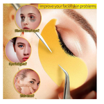 💆♀️✨Parche Para Ojeras 24K Colageno 60 pcs 👁️💆♀️