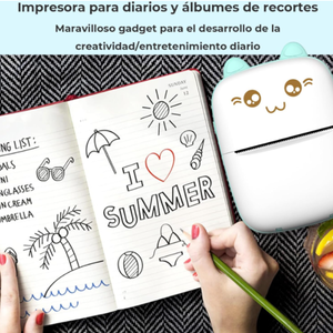 Mini Impresora Térmica Portátil Bluetooth