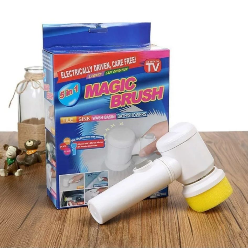 🧽⚡CEPILLO DE LIMPIEZA MAGICO 5 EN 1⚡🧽