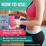 🍑 CREATINA MONOHIDRATADA 5 EN 1 (+COLÁGENO) 🍑