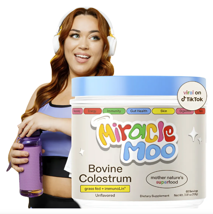 🐮✨MIRACLE MOO🐮✨Suplemento Calastro Bovino 🙌💖.